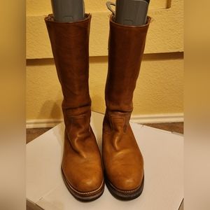 Ladies U.S.A Made Campus 14L Frye Boots Size 9D